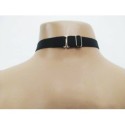 Choker Harness 1 line with Big Ring (a Lot Of Colours) black