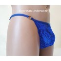 Harness Lace Panties blue