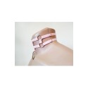 Choker Harness 2 lines with 7 Big Rings (a Lot Of Colours) lavanda